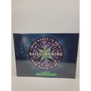 Pressman Who Wants To Be A Millionaire Board Game Factory Sealed 2000 ABC 5000
